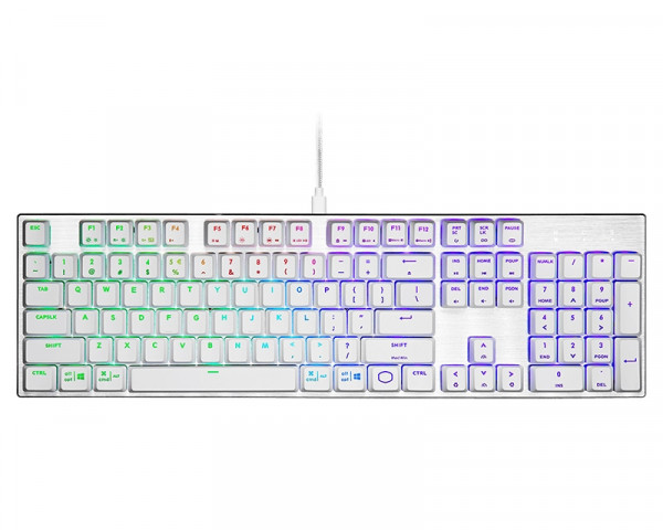 COOLER MASTER SK652 US mehanička tastatura bela (SK-652-SKTR1-US)