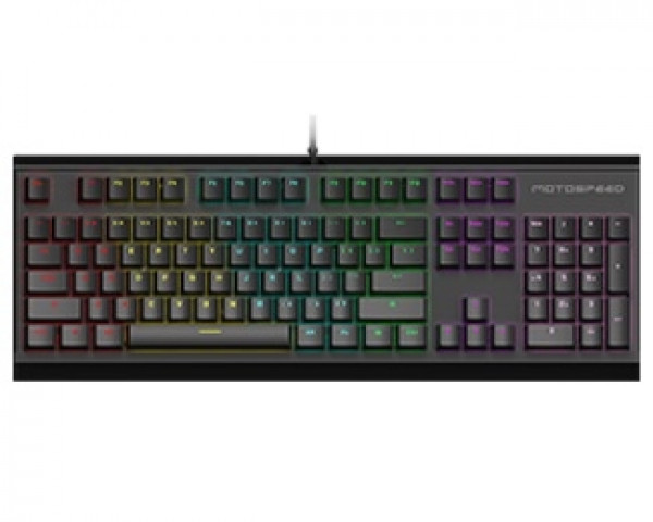 MOTOSPEED CK76 RGB mehanička tastatura plavi prekidač