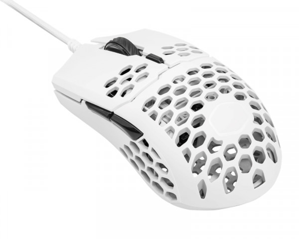 COOLER MASTER MM710 miš beli sjaj (MM-710-WWOL2)