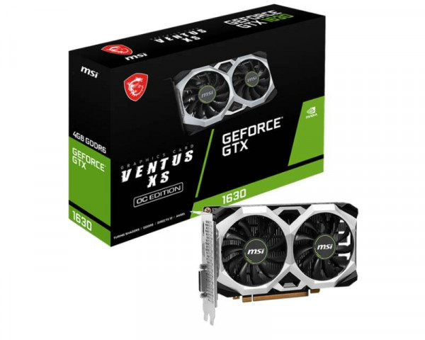 MSI nVidia GeForce GTX 1630 4GB 64bit GTX 1630 VENTUS XS 4G OC