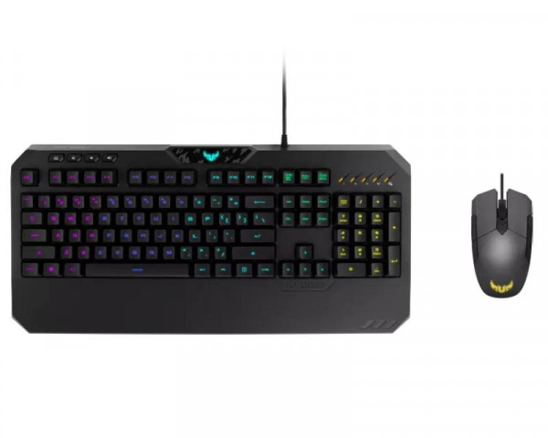 ASUS CB02 TUF GAMING COMBO US tastatura + miš crna