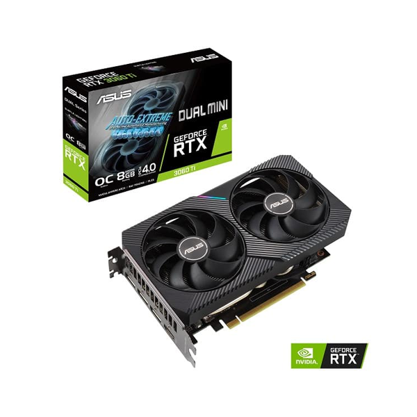 Grafička karta ASUS RTX3060TI DUAL-RTX3060TI-O8G-MINI-V2' ( 'DUAL-RTX3060TIO8GMV2' ) 