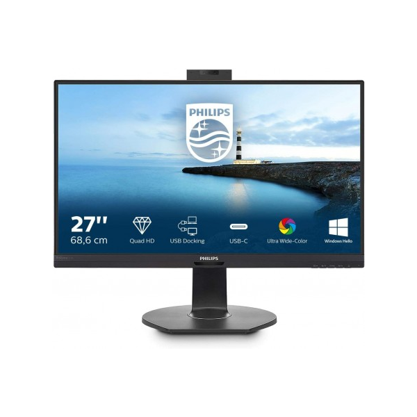 Monitor PHILIPS 272B7QUBHEB00 27''IPS2560x144075Hz5msHDMI,DP,USB,LANpivot,visinakameracrna' ( '272B7QUBHEB00' ) 