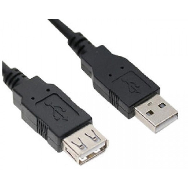 Kabl E-Green USB 2.0 A-USB 2.0 A MF 3m crni