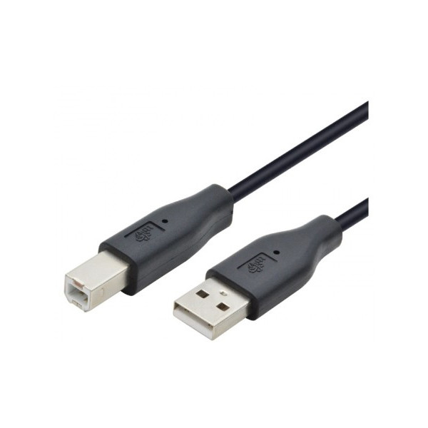 Kabl E-Green USB 2.0 A-USB 2.0 B MM 5m crni