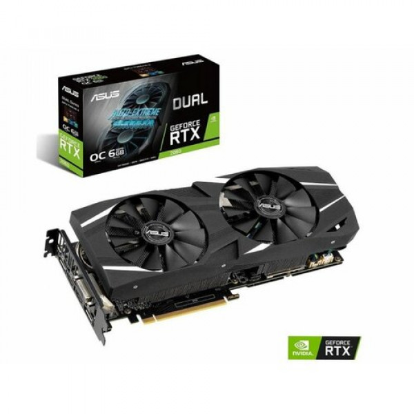 Grafička karta Asus RTX 2060 6GB Dual OC EVO DVI2HDMIDP