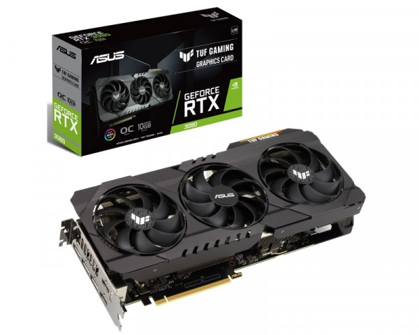 ASUS nVidia GeForce RTX 3080 10GB 320bit TUF-RTX3080-O10G-V2-GAMING