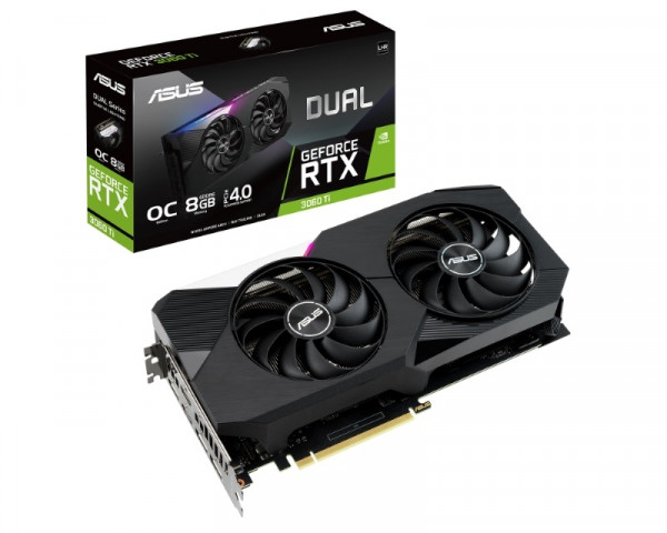 ASUS nVidia GeForce RTX 3060 Ti 8GB 256bit DUAL-RTX3060TI-O8G-V2 LHR