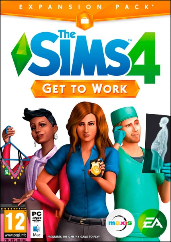PC The Sims 4 Get to Work ( E01773 ) 