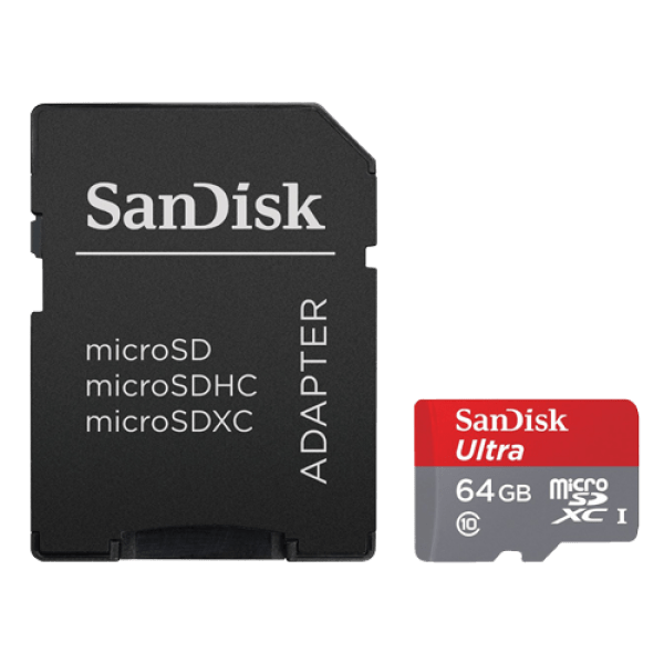 Memorijska kartica SanDisk Ultra microSD 64GB + adapter