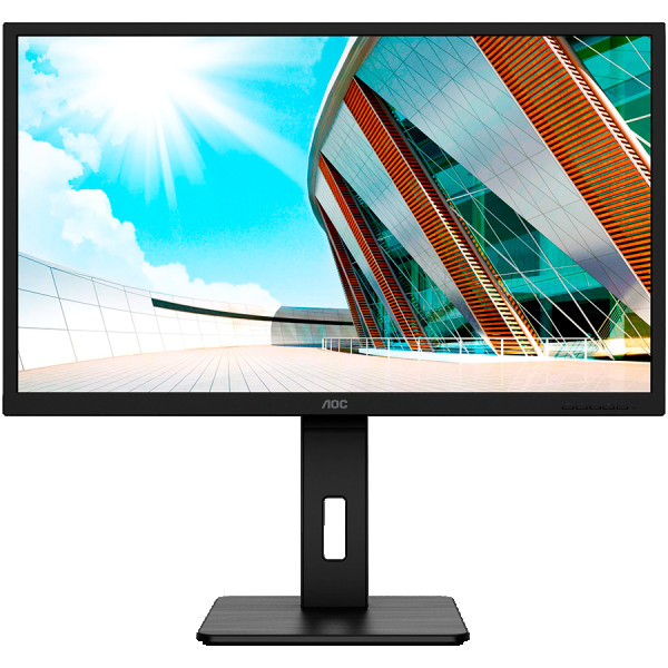 AOC Monitor LED Q32P2CA USB-C 2560x1440 IPS Speakers Pro, Ergonomics, DP, HDMI, USB-Hub, 3y ( Q32P2CA ) 