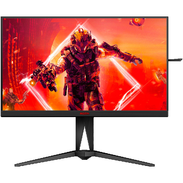 AOC AG275QZEU AGON, 68.6 cm (27''), QD-fast IPS, 2560 x 1440 pixels(QHD), 240Hz, Response 0.5 ms, 16:9, 80M:1, 400cdm2, HDR 400, 178°178°, 2