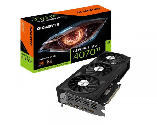 GIGABYTE nVidia GeForce RTX 4070 Ti WINDFORCE OC 12GB GV-N407TWF3OC-12GD