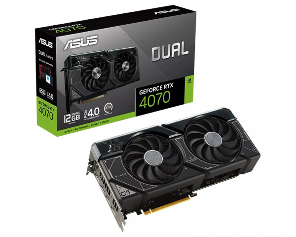 ASUS nVidia GeForce RTX 4070 12GB DUAL-RTX4070-12G