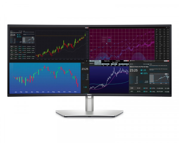 DELL 34 inch U3423WE WQHD USB-C UltraSharp zakrivljeni IPS monitor