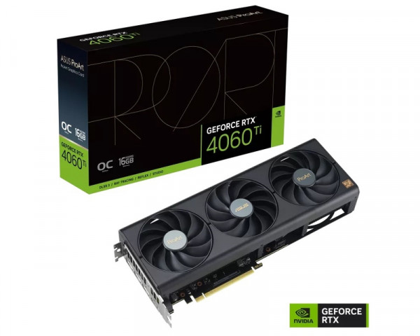 ASUS nVidia GeForce GTX 4060 Ti 16GB 128bit PROART-RTX4060TI-O16G