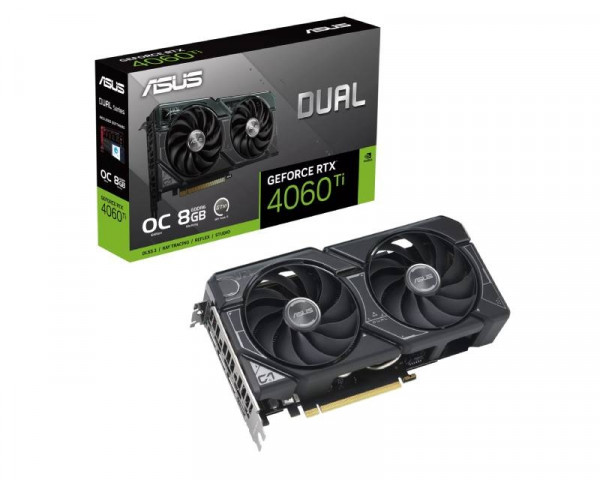 ASUS nVidia GeForce RTX 4060 Ti 8GB 128bit DUAL-RTX4060TI-O8G