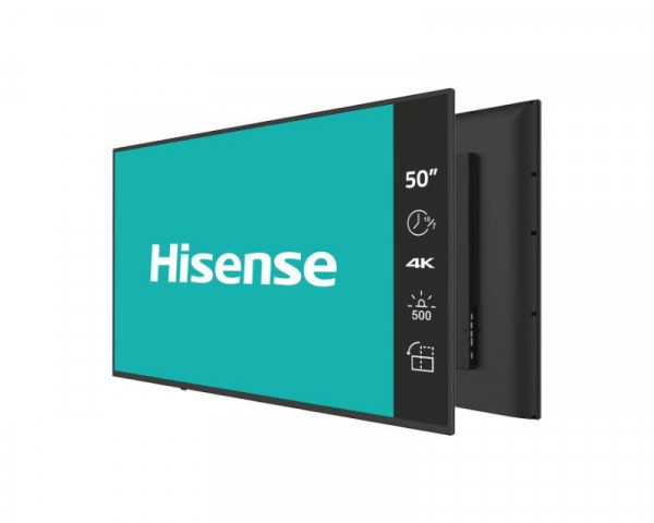 HISENSE 50 inča 50GM60AE 4K UHD 500 nita Digital Signage Display - 187 Operation