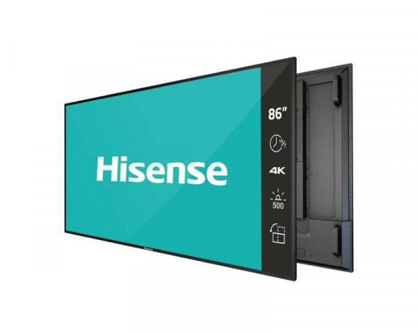 HISENSE 86 inča 86B4E30T 4K UHD 500 nita Digital Signage Display - 187 Operation