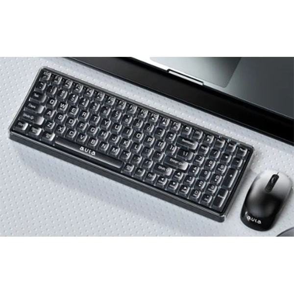 Tastatura i mis Aula AC210 Black ombo, 2.4G