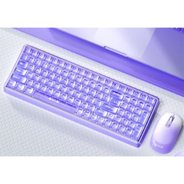 Tastatura i mis Aula AC210 Purple combo, 2.4G