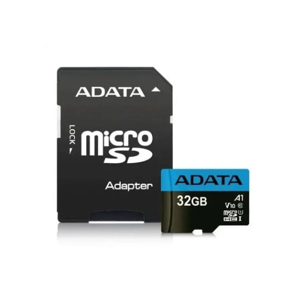 Micro SD Card 32GB AData +SD adapter class 10