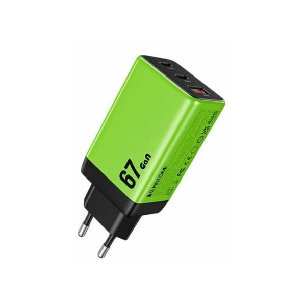 Punjac WEKOME WP-U157 67W GaN Zeleni